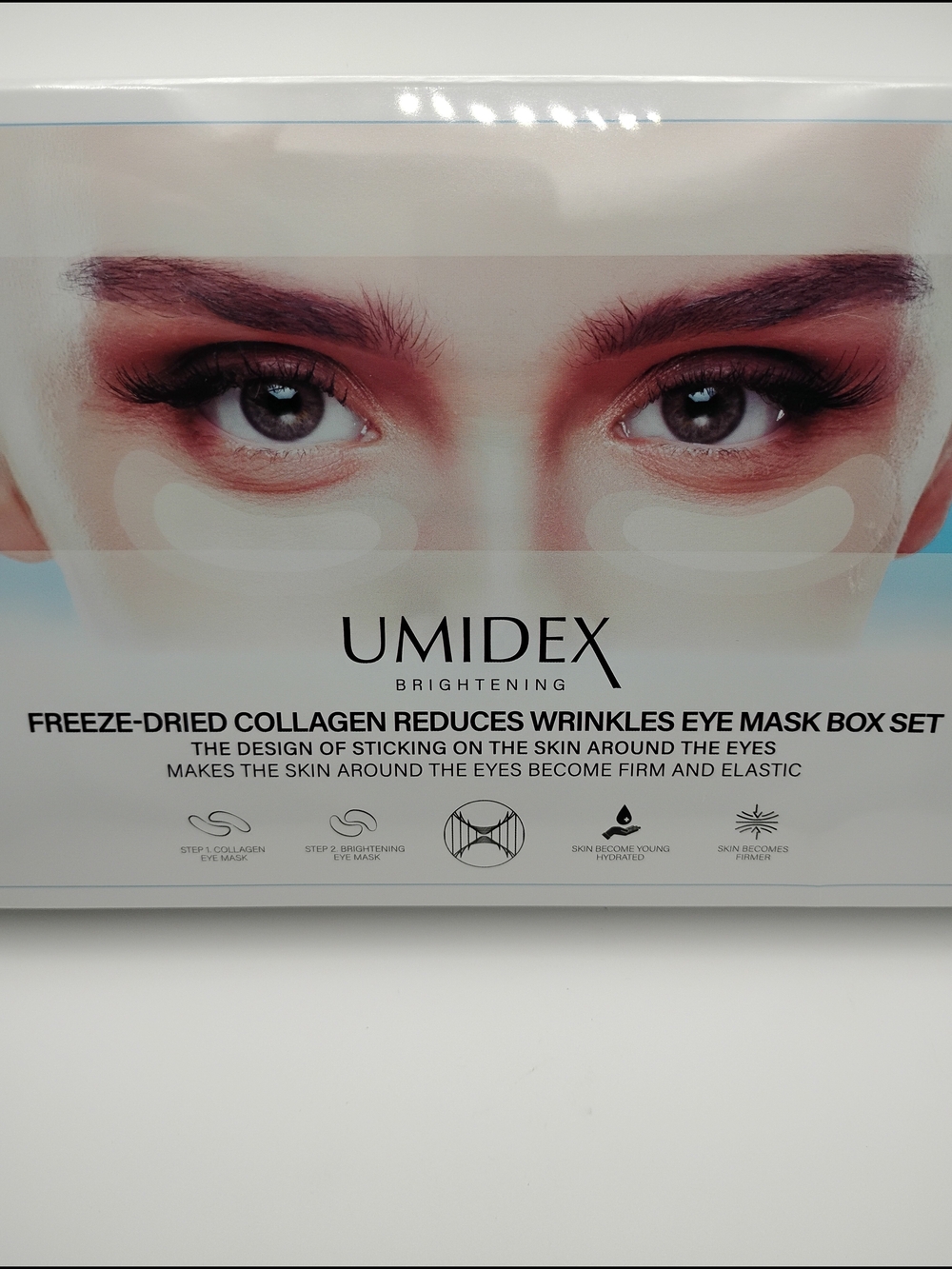 UMIDEX Brightening Freeze-Dried Collagen Eye Mask Set BNIB